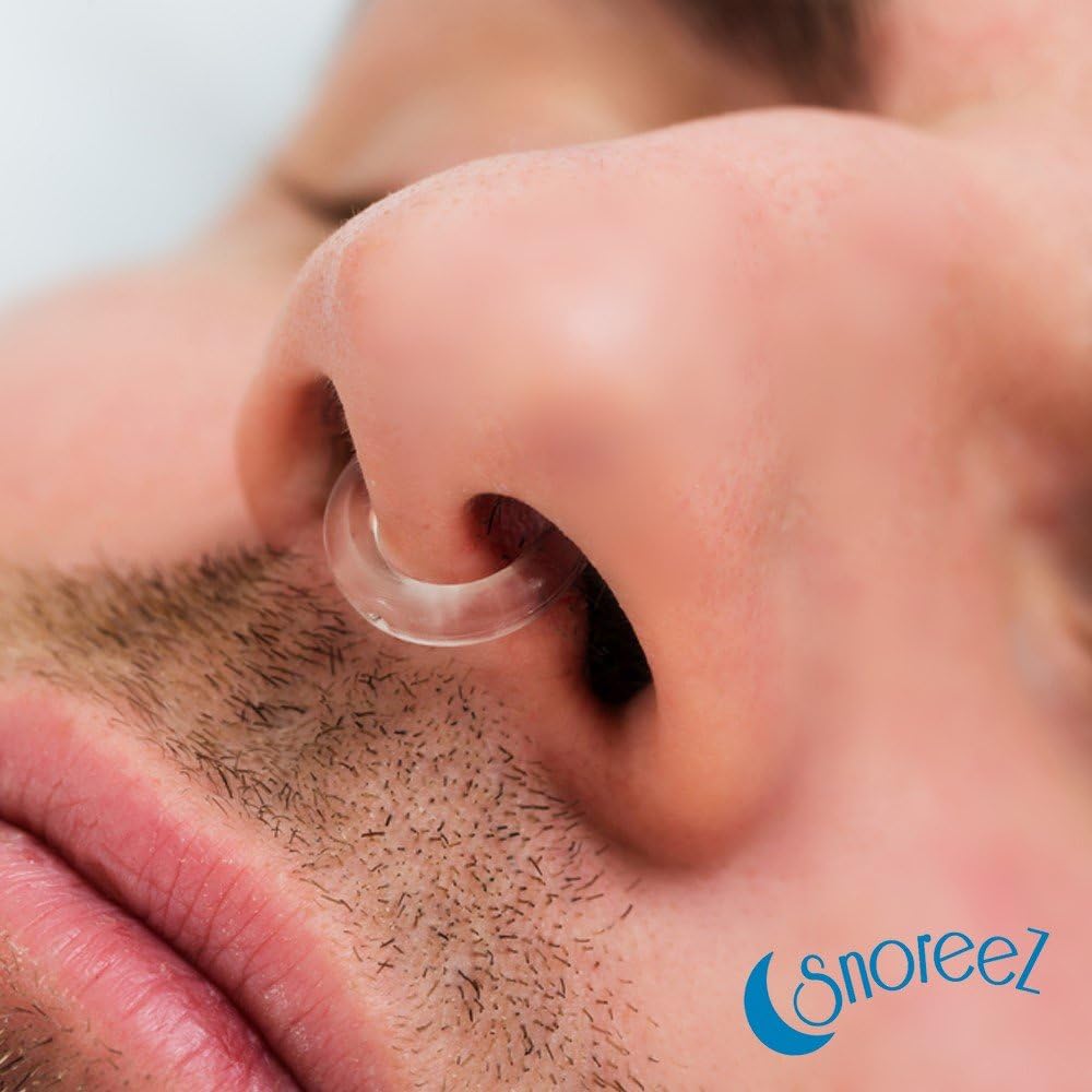 SnoreeZ(TM) Ayuda para dormir antironquidos de alta calidad, solución para evitar ronquidos, dispositivo antironquidos instantáneo