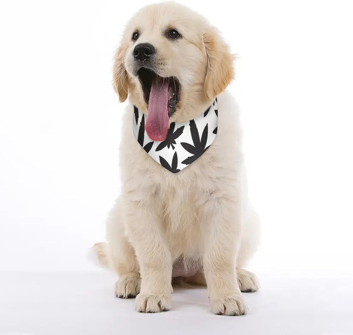 Bandana triangular para perros y cachorros, bufanda triangular con hebilla ajustable para perros pequeños y medianos, cachorros y gatos, bufanda