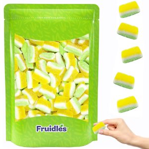 Gomitas de piña colada en rodajas de caramelo, deliciosas gomitas de sabor a frutas recubiertas de azúcar (1 libra) Gomitas de piña colada en rodajas de caramelo, deliciosas gomitas de sabor a frutas recubiertas de azúcar (1 libra)