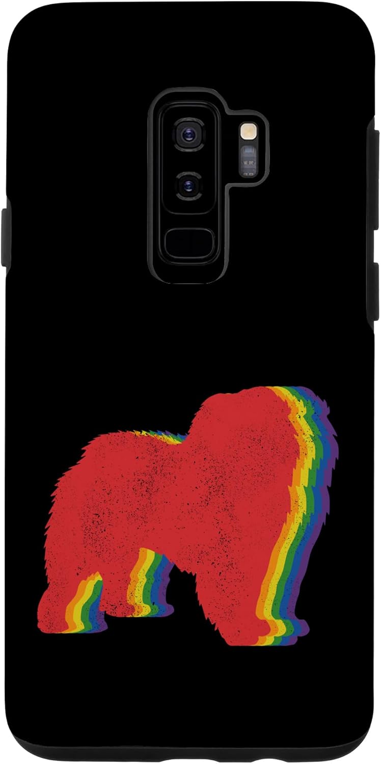 Galaxy S9+ Chow Chow Dog Gay Pride LGBTQ Supporter Rainbow Ally Case