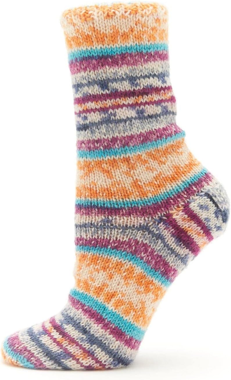 Premier Yarns Lana Select – Hilo Jacquard Socks de peso superfino, lavable a máquina, hecho de lana y poliamida, Trailblazer, 1.75 onzas, 218 yardas