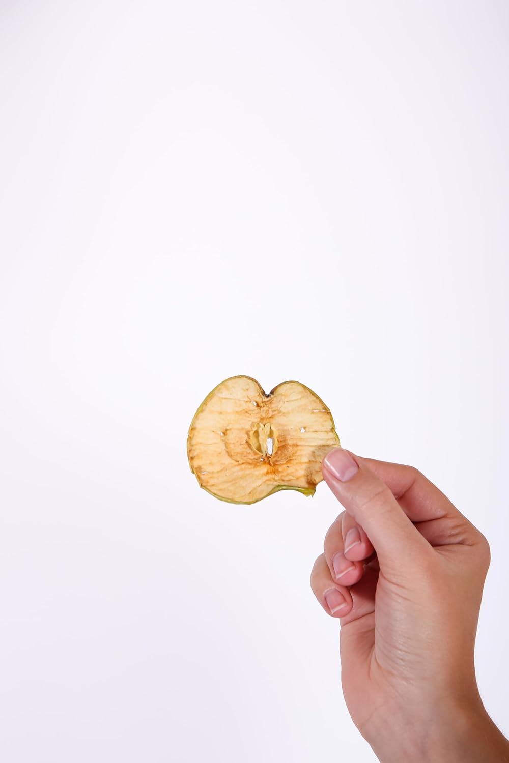BlueHenry Rebanadas deshidratadas de manzana, 3 onzas, más de 20 chips de manzana, hechas en Estados Unidos, totalmente naturales, veganas, sin