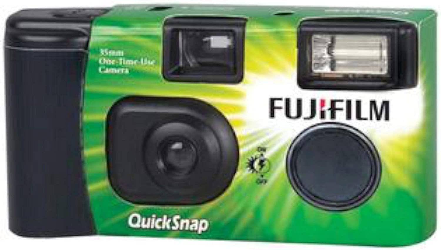 Fujifilm QuickSnap Flash 400 – Cámara desechable de 1.378 in – Correa de mano