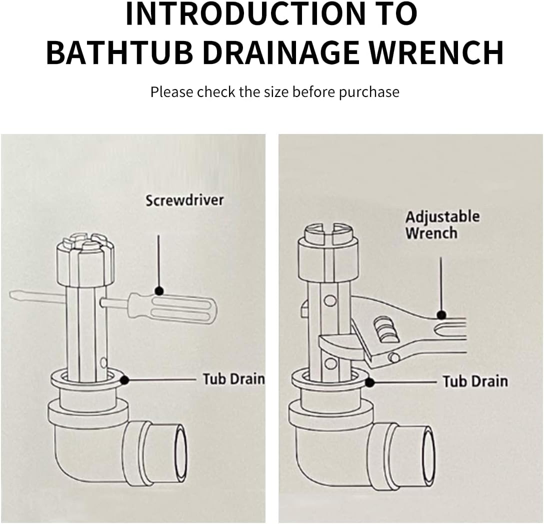 Llave de desagüe de bañera de aluminio fundido a presión para baño y casa de baños