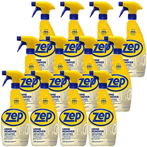 Zep Removedor de orina de 32 onzas (caja de 12) apunta y elimina olores y manchas de orina