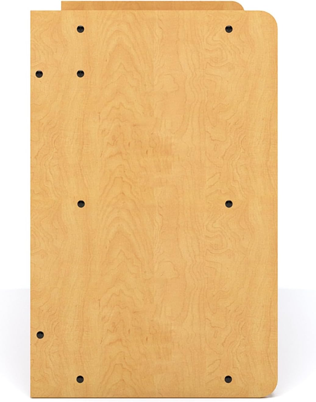 Almacenamiento de pared de pañales de madera contrachapada de abedul natural (listo para montar) 46 pulgadas de ancho x 12.5 pulgadas de profundidad