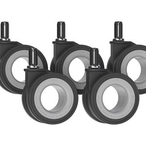 Enso Ruedas de repuesto para silla de oficina, 70 Okina Mu Series – Gris (juego de 5) Enso Ruedas de repuesto para silla de oficina, 70 Okina Mu Series – Gris (juego de 5)