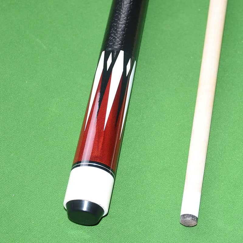 TGA Sports – Tacos de billar de 58 pulgadas, 2 tacos de billar de 0.512 in, punta dura, juego de 2 tacos de arce canadiense