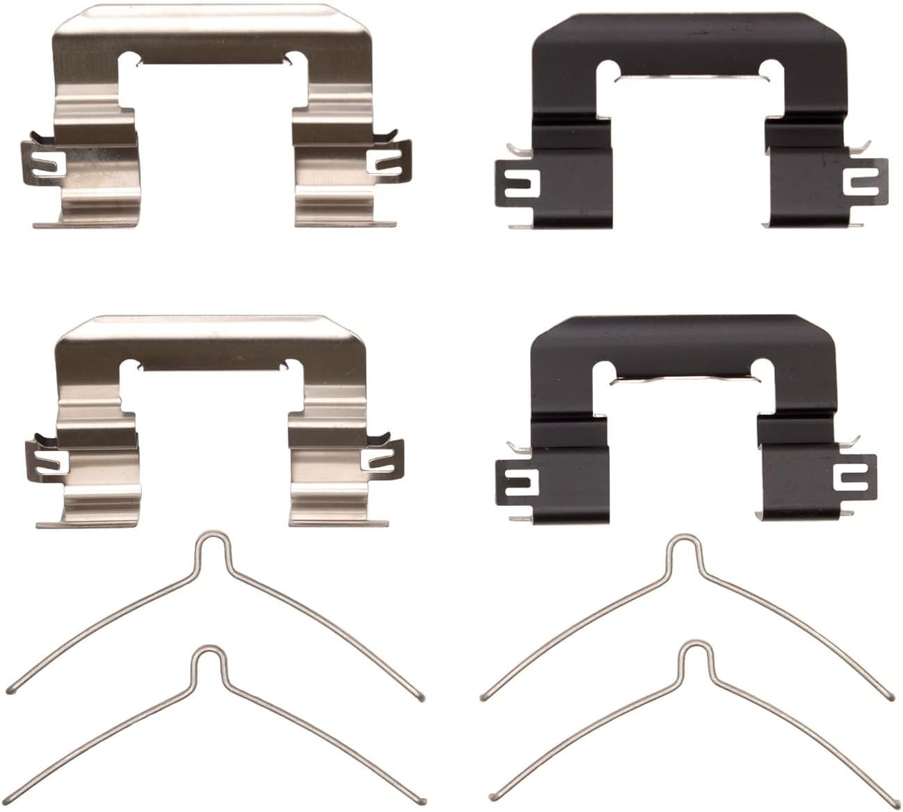 Front Disc Brake Hardware Kit Compatible With Kia Forte Koup EX 2017 PC-107037