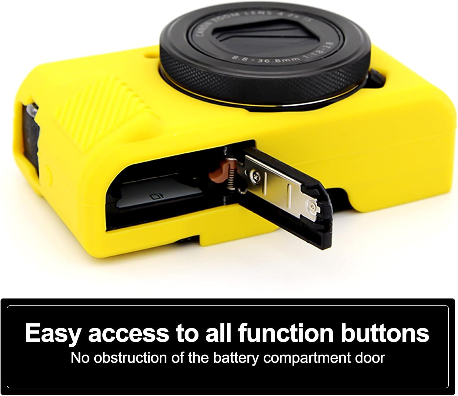 G7X Mark II Case G7X Mark III Case G7X Funda de silicona para cámara G7X, funda protectora de silicona suave para cámara réflex digital Canon