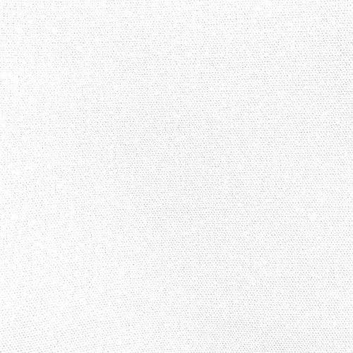 Ultimate Textile Cotton-Feel – Mantel de comedor fino ovalado de 60 x 84 pulgadas, color blanco