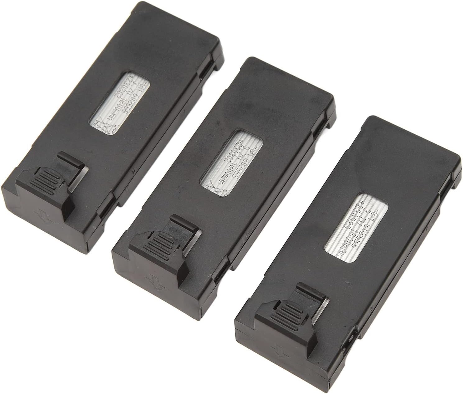 FOSA Kit de batería de litio para aviones a control remoto, 3 piezas con juego de cables de carga ligeros, duradero y portátil para E88 E88Pro