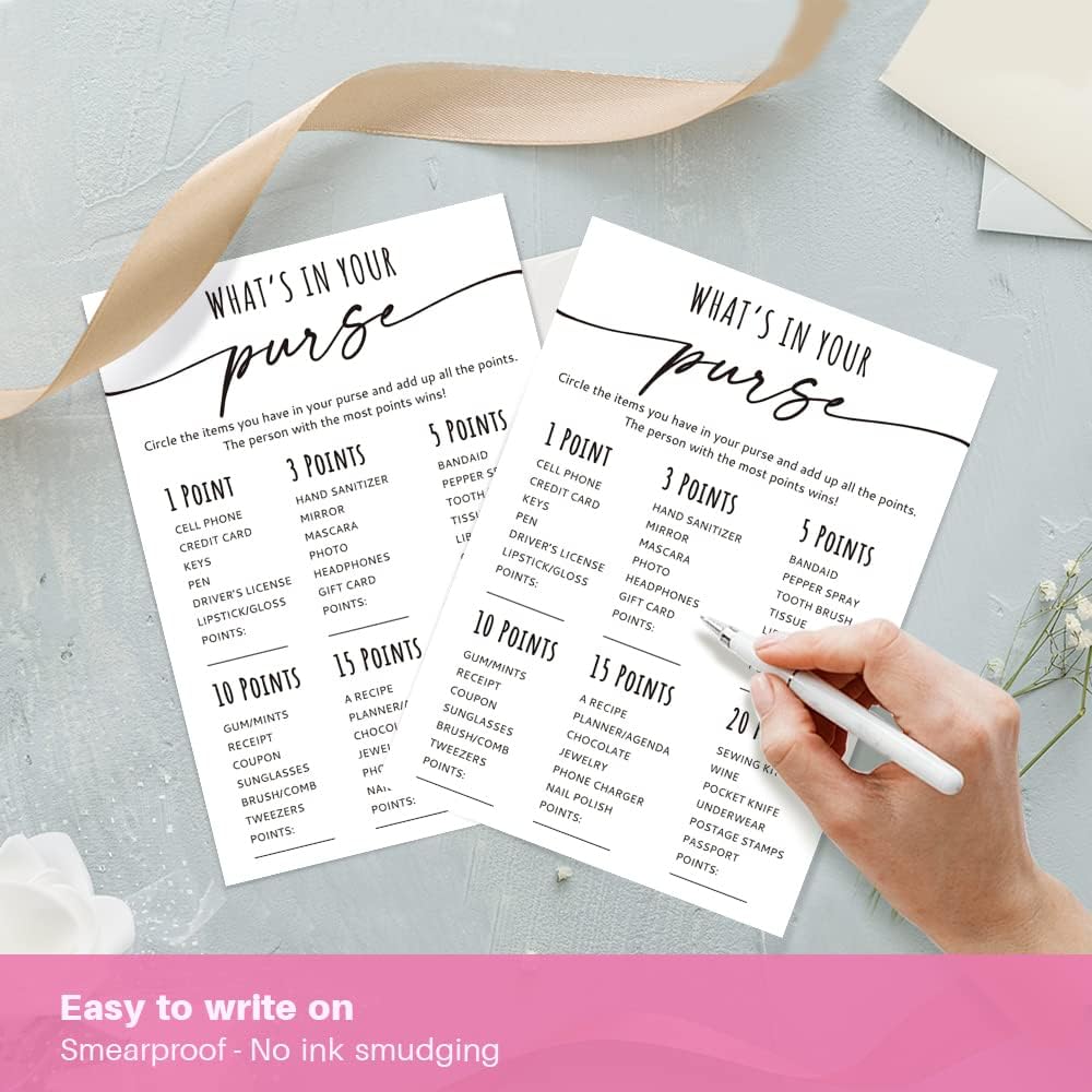 kdxpbpz Tarjetas de juego para despedida de soltera, juego de bolsas, juegos de fiesta de boda, tarjetas de fiesta de compromiso, juegos