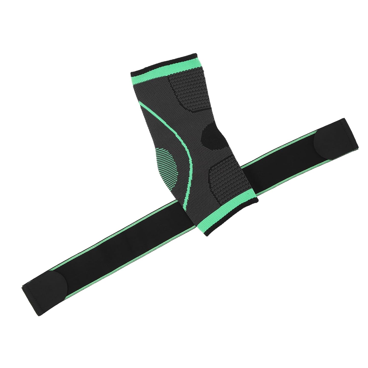 TOPINCN Tobillera de compresión de manga de soporte de nailon para tobillo protección deportiva para mujer y hombre (L)