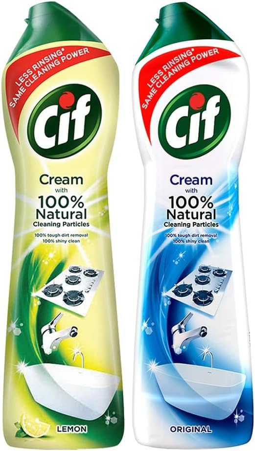 HABP GLOBAL Cif – Limpiador multiusos (limón, flores originales y rosas) 16.9 fl oz