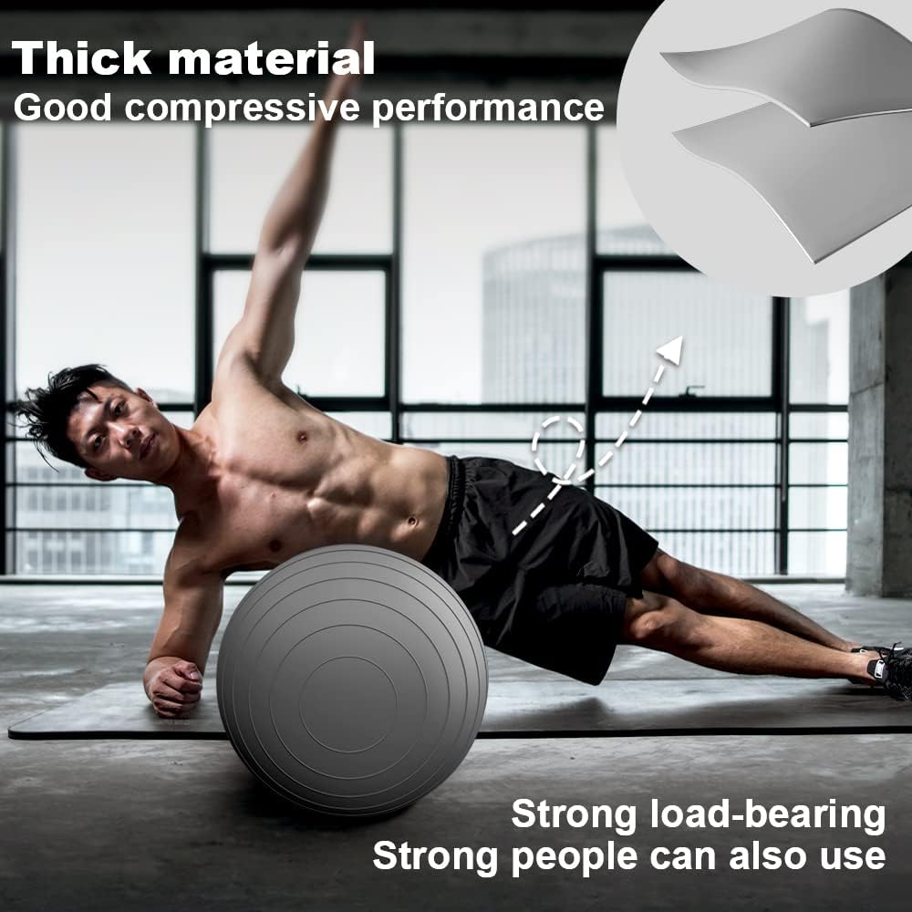 STOROMO Bola de maní, bola de ejercicio de maní, pelota de yoga, bola de embarazo, bola de estabilidad de maní, para terapia de niños, parto de
