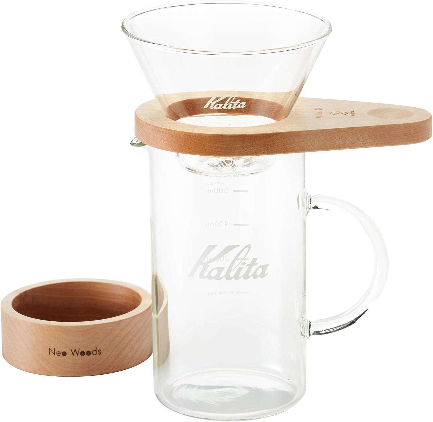 Kalita WDG-185#44316 – Juego de moldes para gotero de café, para 2 a 4 personas