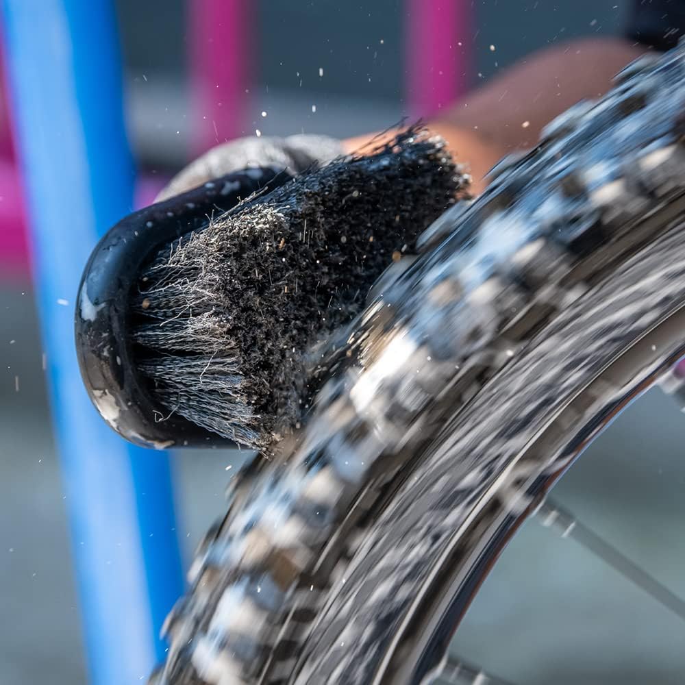 Muc Off – Cepillo de limpieza de bicicleta de lavado suave 370, negro, talla única