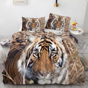 Brown King Duvet Cover Animal Print King Bedding Set Soft Microfiber Comforter Cover and 2 Pillow Shams 20″X36″, Bed Set Duvet Covers with Zipper Brown King Duvet Cover Animal Print King Bedding Set Soft Microfiber Comforter Cover and 2 Pillow Shams 20″X36″, Bed Set Duvet Covers with Zipper