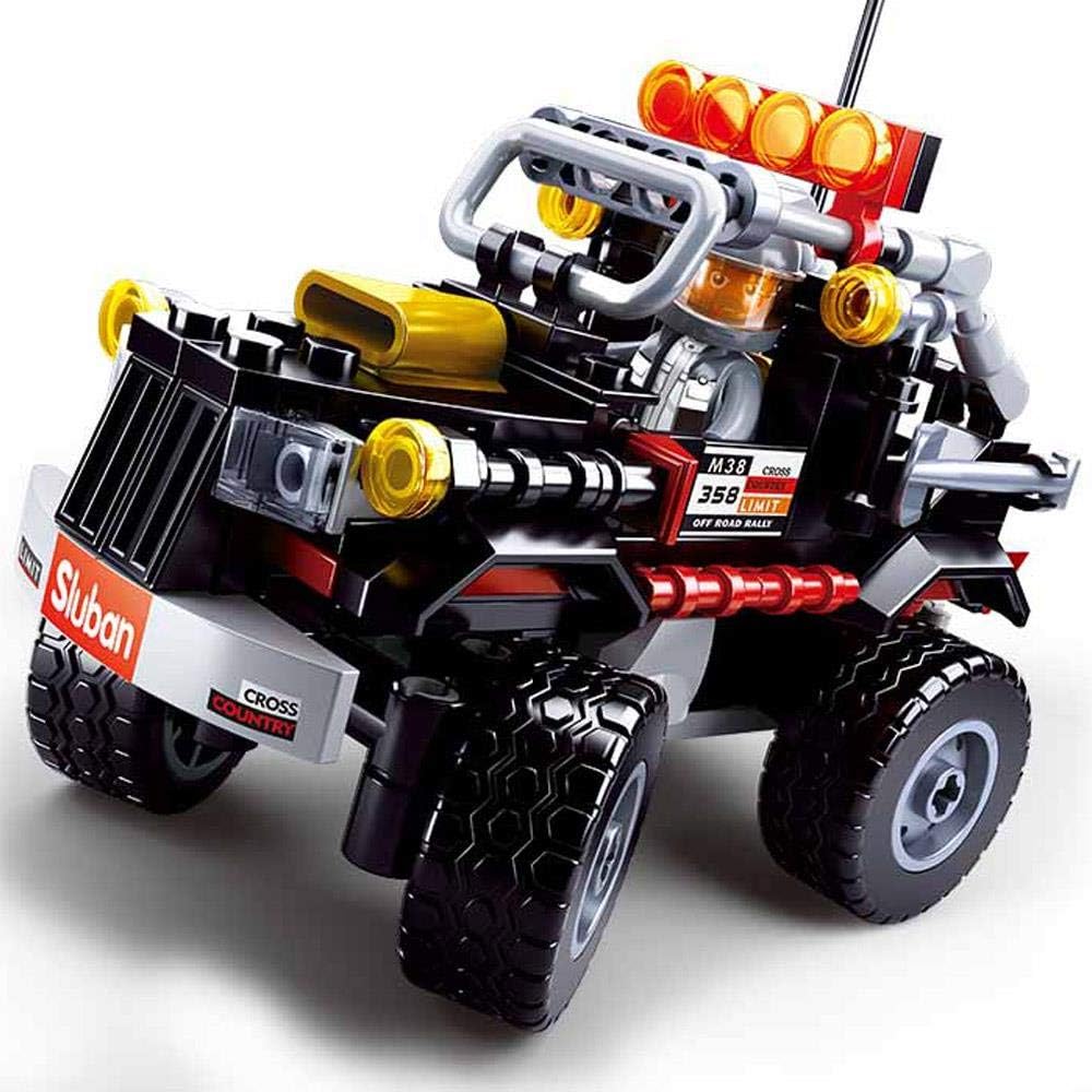 Sluban Juego de bloques de construcción creativos para niños  Juegos imaginativos de interior juguetes para niños  Juegos de club de coches