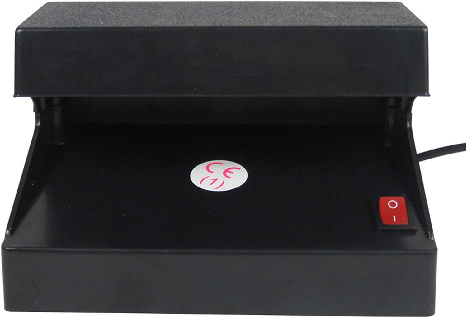 Detector de billetes falsificados, enchufe 110 V comprobador de dinero ULTRAVIOLETA LED multifuncional para cheques