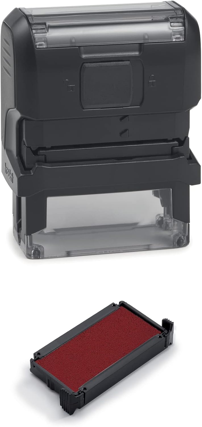 StampExpression – Sello de goma autoentintado médico Health Alert – Tinta roja (A-5998)
