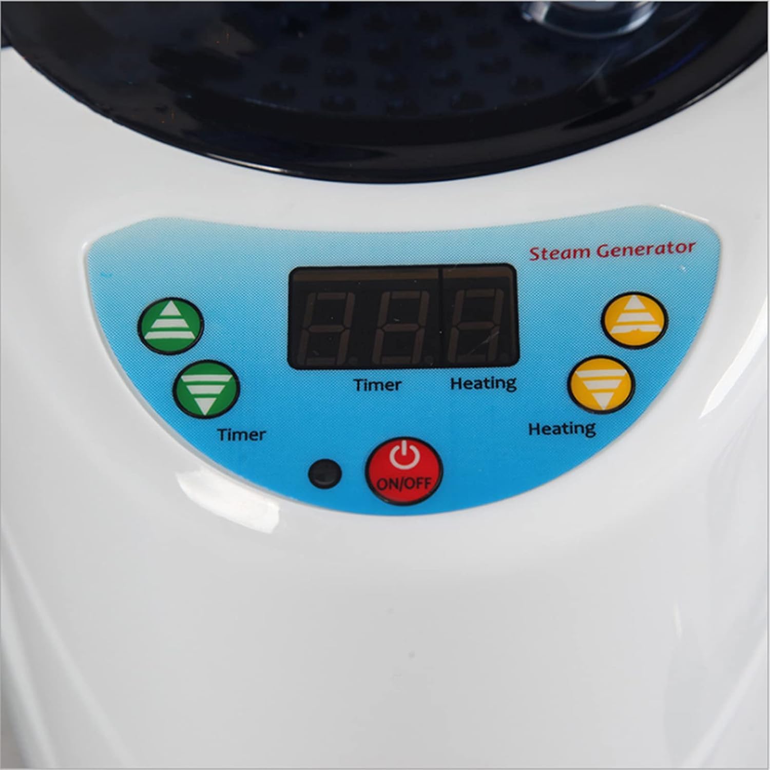 CGOLDENWALL Sauna de vapor portátil Home Personal Spa, 4L 2000W máquina de olla de vapor puede continuar generando vapor durante 99 minutos, sala de