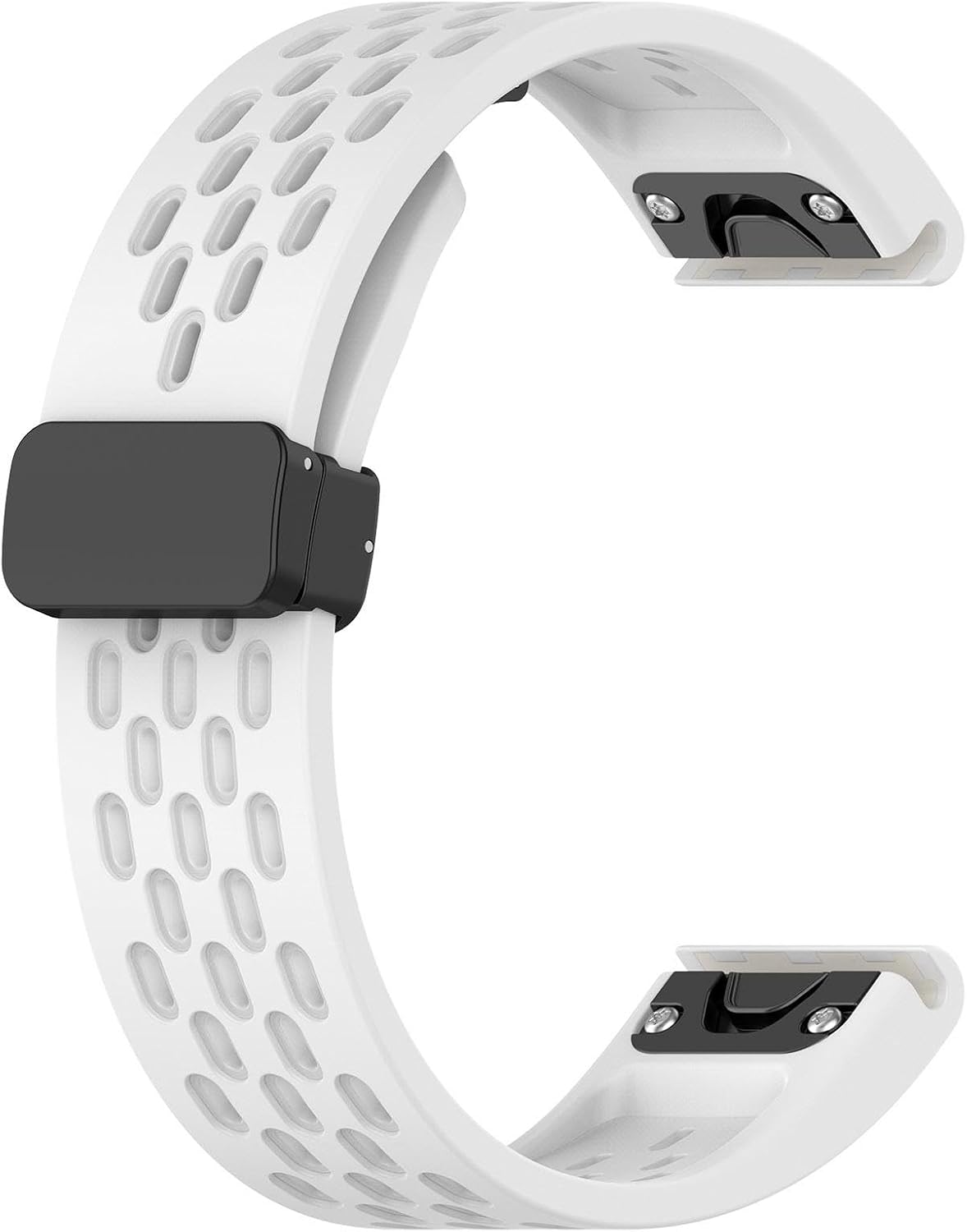 Abanen Correas de reloj deportivas de silicona con orificios de aire para Fenix 7S  Fenix 6S  Fenix 5S  Instinct 2S, correa de muñeca de silicona