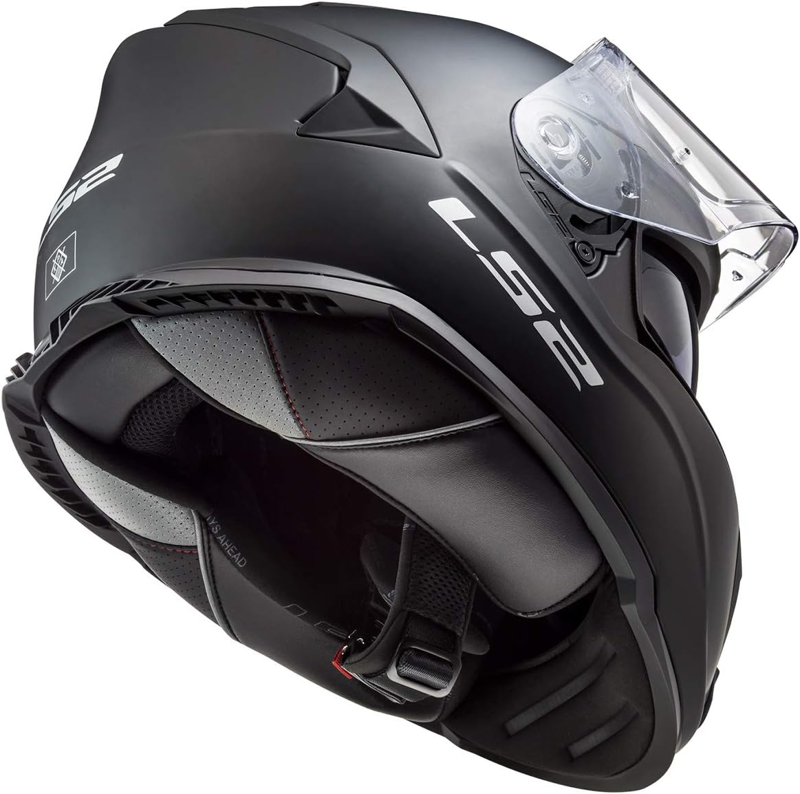LS2 Helmets Assault – Casco integral para motocicleta con visera solar