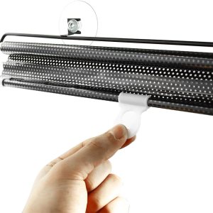 1 persiana enrollable con ventosas, cortinas opacas con bloqueo de rayos UV, cortina para automóvil, hogar (15.7 in x 23.6 in, negro) 1 persiana enrollable con ventosas, cortinas opacas con bloqueo de rayos UV, cortina para automóvil, hogar (15.7 in x 23.6 in, negro)