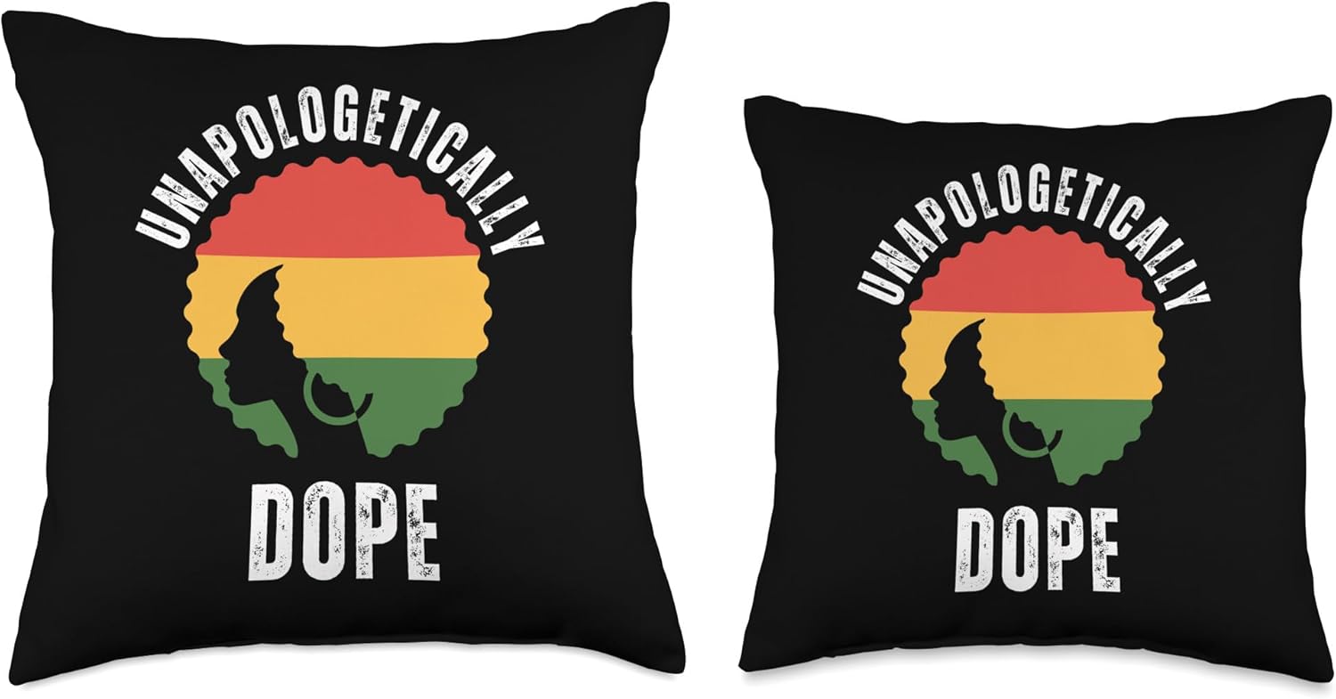 American Throw Pillow, 16×16, Multicolor