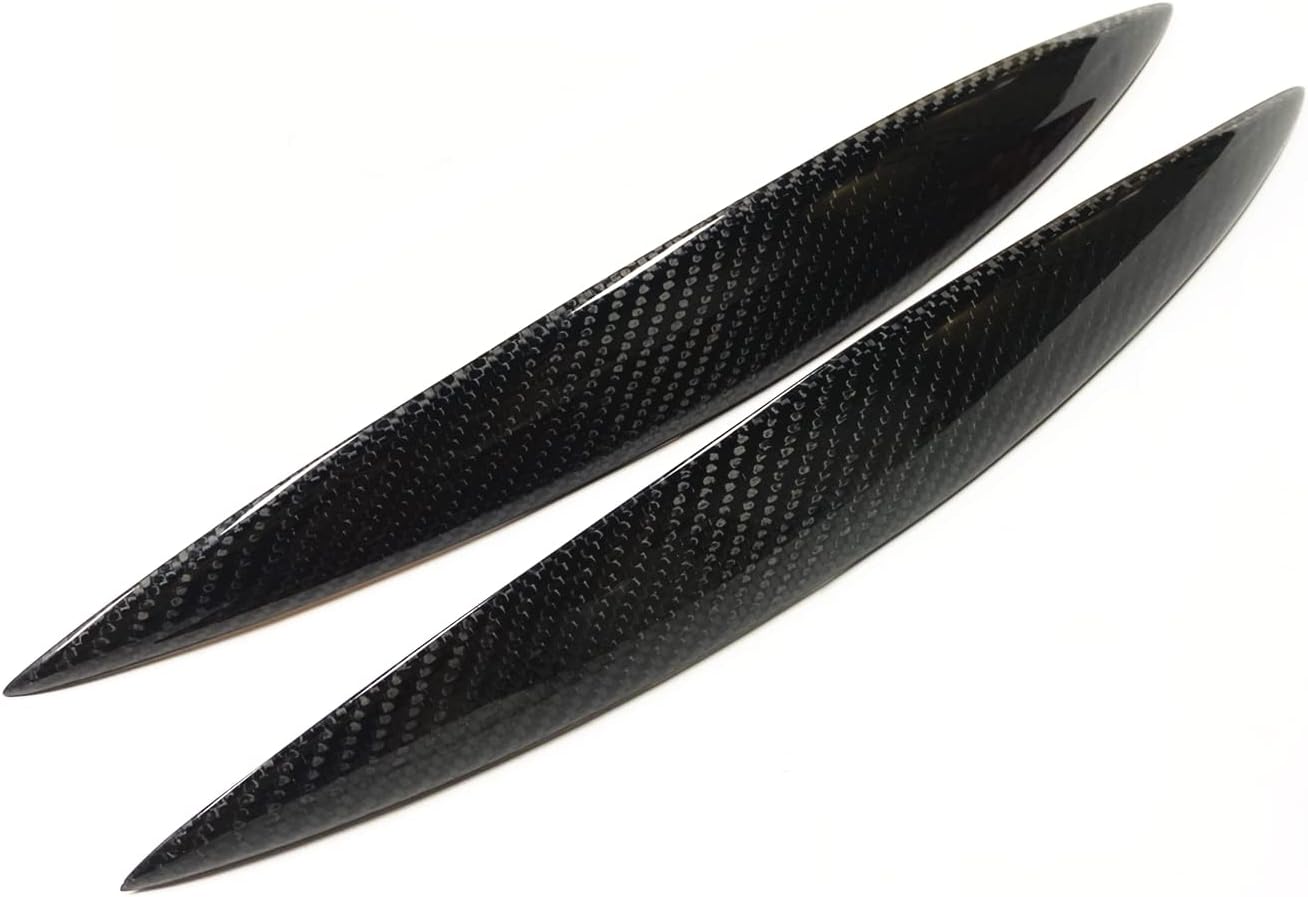 Ajuste de la ceja del párpado de la faro de la fibra de carbono para Infiniti G35 V35 2002-2006 4 puerta
