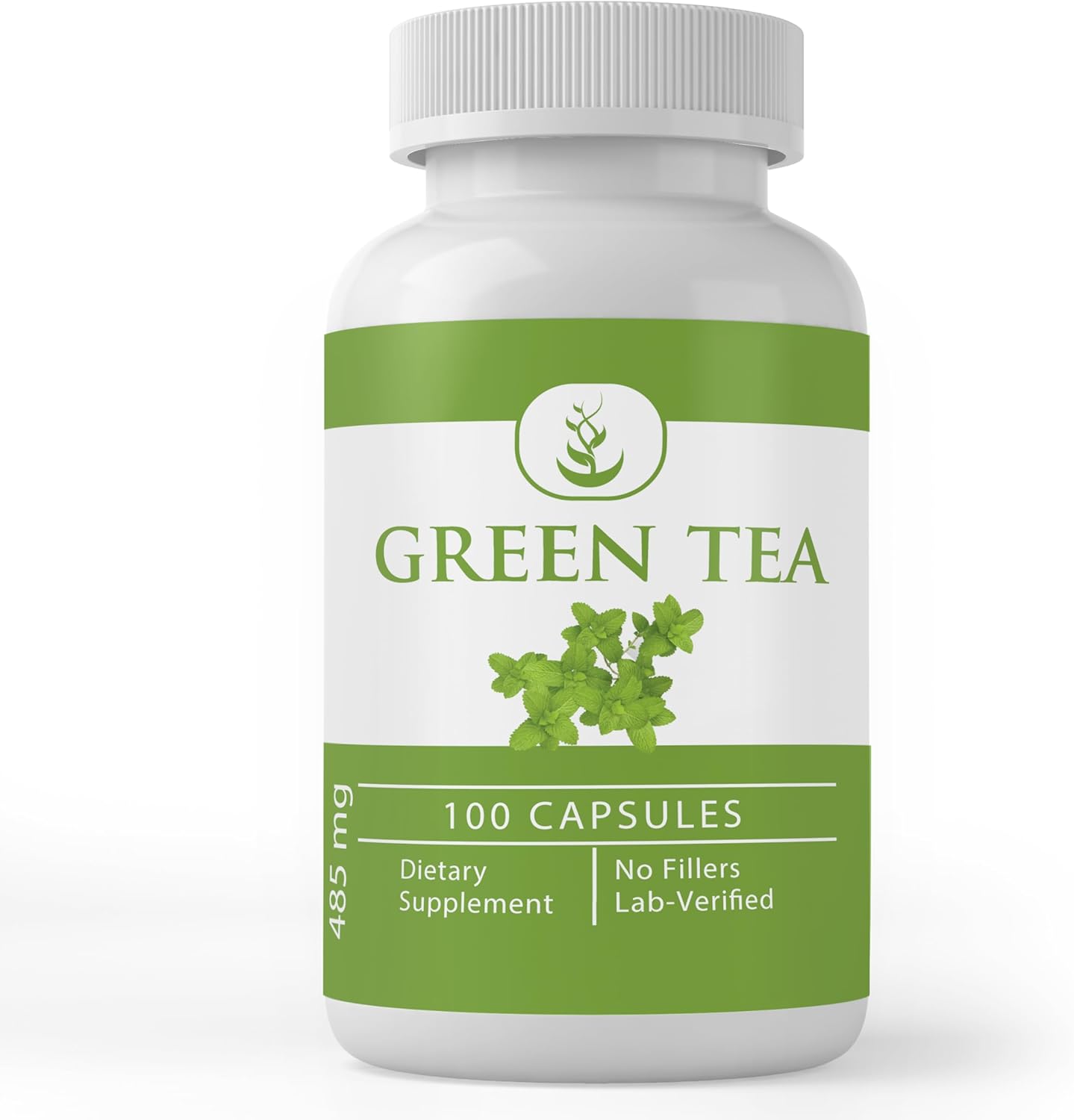 PURE ORIGINAL INGREDIENTS Extracto de té verde, (100 cápsulas) siempre puro, sin aditivos ni rellenos, verificado por laboratorio