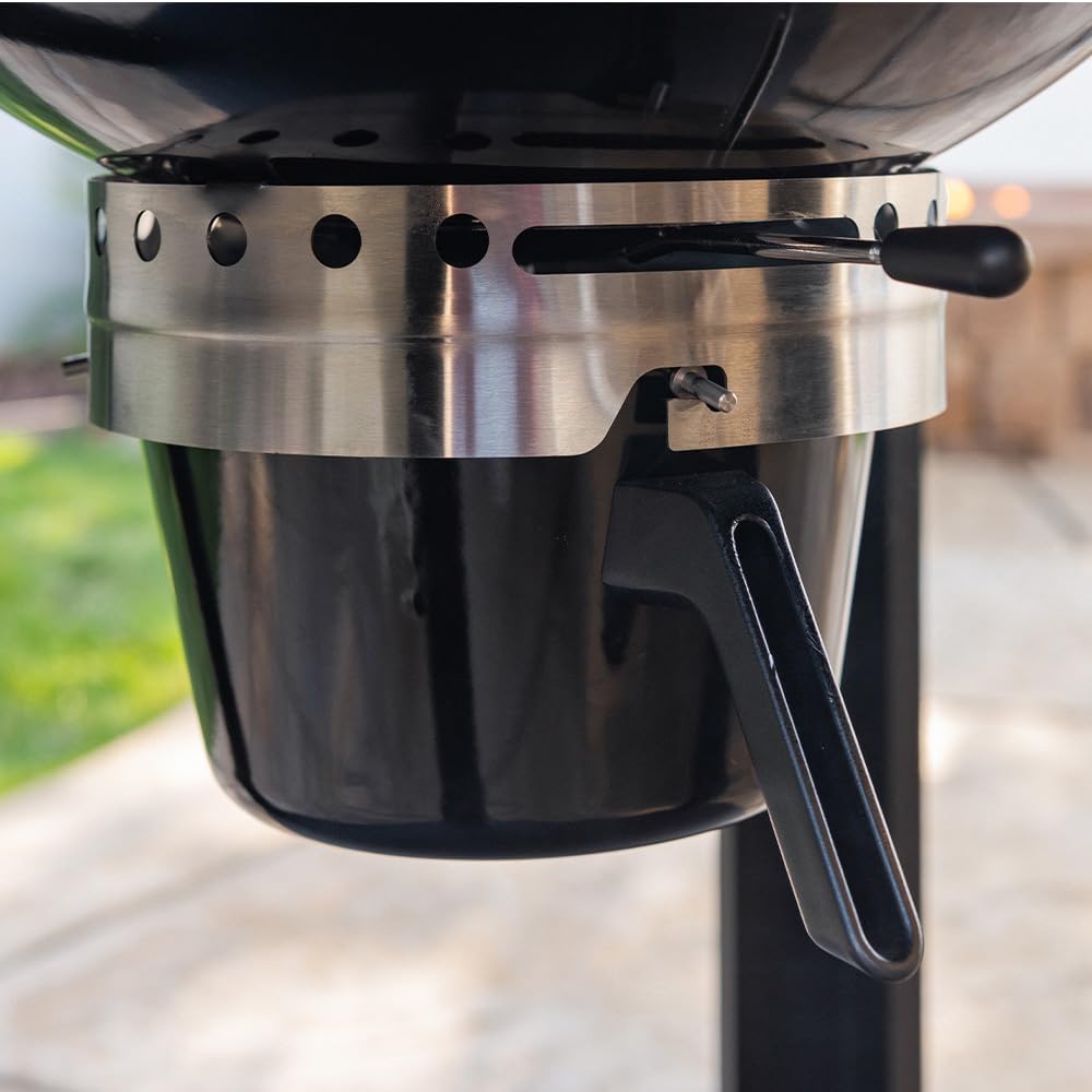 Nexgrill Parrilla de carbón de 22 pulgadas con carrito de mesa y mesa auxiliar, espacio de cocción de 358.4 pulgadas cuadradas, perfecta para