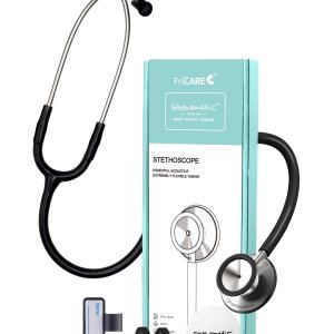 FriCARE – Estetoscopio de doble cabeza para entorno médico y doméstico, diseño clásico, ligero, estetoscopio para adultos, regalo para enfermeras, FriCARE – Estetoscopio de doble cabeza para entorno médico y doméstico, diseño clásico, ligero, estetoscopio para adultos, regalo para enfermeras,