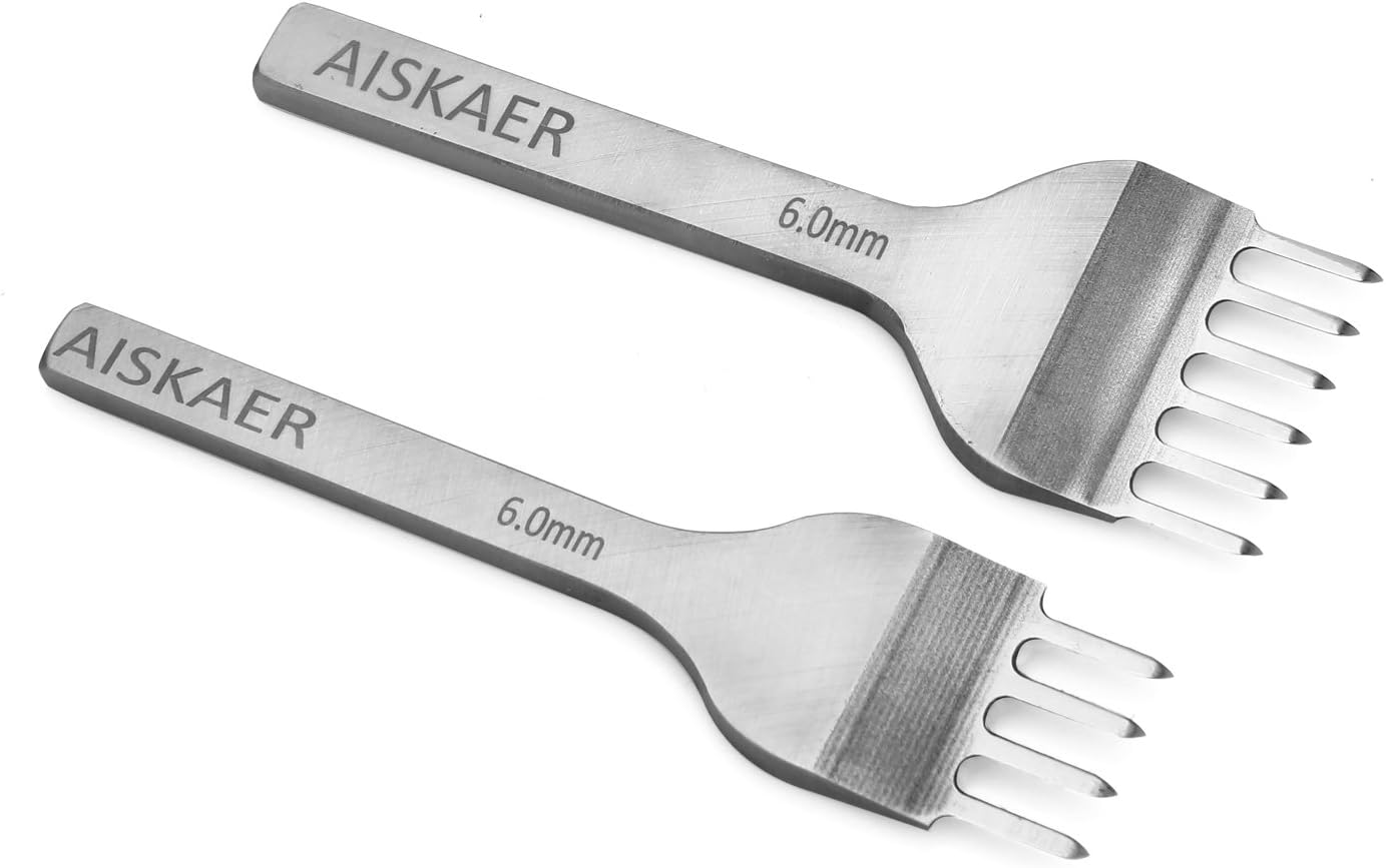 Juego de cinceles Aiskaer & Reg de acero inoxidable, 1246dientes, hágalo usted mismo