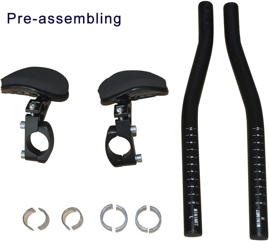 UPANBIKE Bicicletas resto Agarraderas tiempo contrarreloj bicicleta manillar Ciclismo TT Bar Triatlón Aero Bar para bicicleta de carretera o