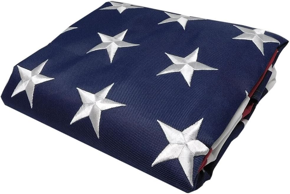 Bandera bordada de nailon 600D de 4 x 6 pulgadas de alta calidad de Estados Unidos 45 4’x6′