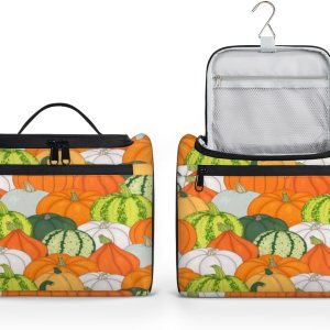 Thanksgiving Day Decor Theme Toiletry Bag for Women Travel Makeup Organizer with Hanging Hook Traveling Cosmetic Bags for Toiletries Accessories Thanksgiving Day Decor Theme Toiletry Bag for Women Travel Makeup Organizer with Hanging Hook Traveling Cosmetic Bags for Toiletries Accessories