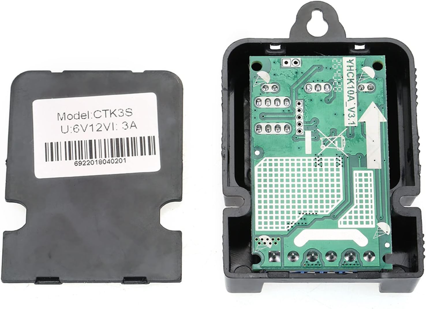 Controlador de carga solar, PWM 6V12V 3A, controlador solar portátil, cargador de panel solar, regulador de energía con indicador LED