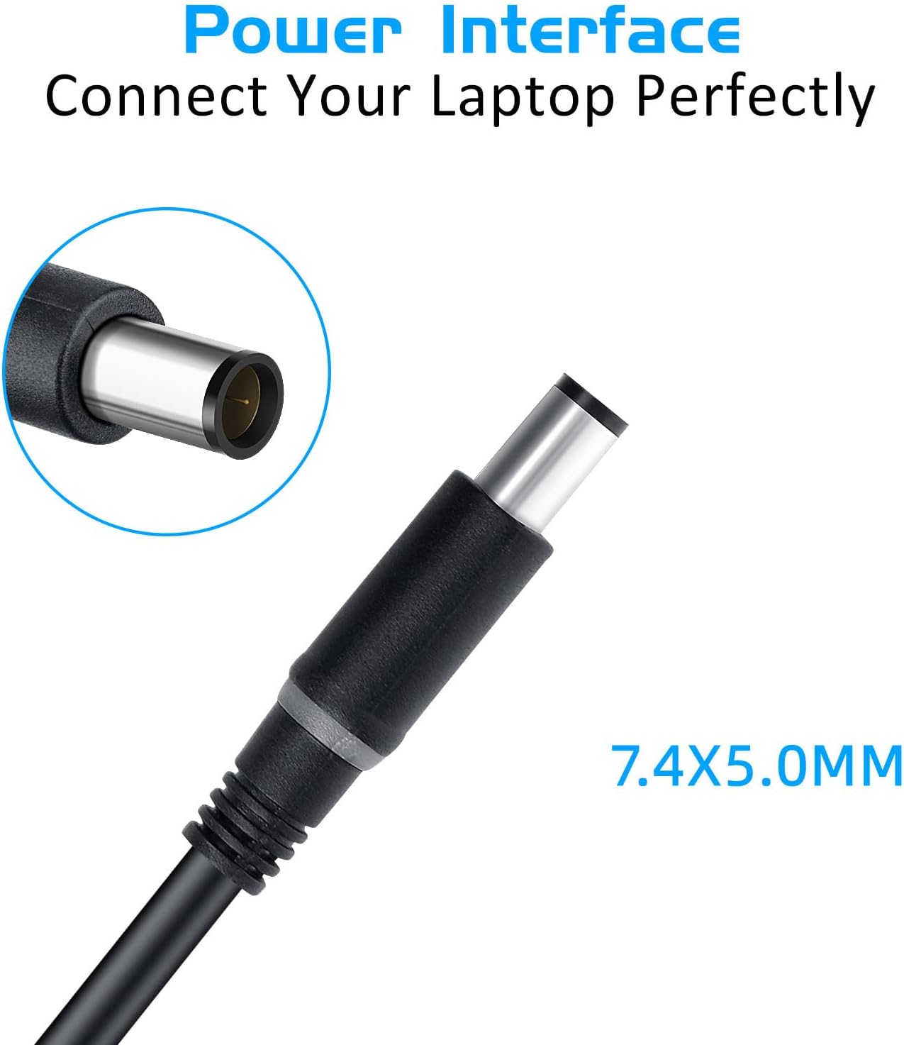 Nuevo cargador de CA de 130 W para Dell XPS 15 L502X L501X 17 L702X Dell Inspiron 15 7000 7559 Dell G3 G5 PA-4E LA130PM121 DA130PE1-00 JU012 CM161