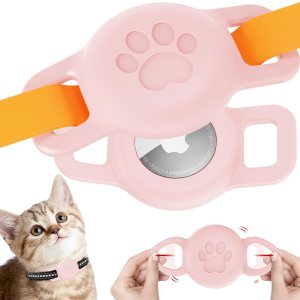 Paquete de 2 soportes para Airtag para collar de gato, soporte impermeable IPX8 para collar de gato, soporte Airtag para perros pequeños para Apple Paquete de 2 soportes para Airtag para collar de gato, soporte impermeable IPX8 para collar de gato, soporte Airtag para perros pequeños para Apple