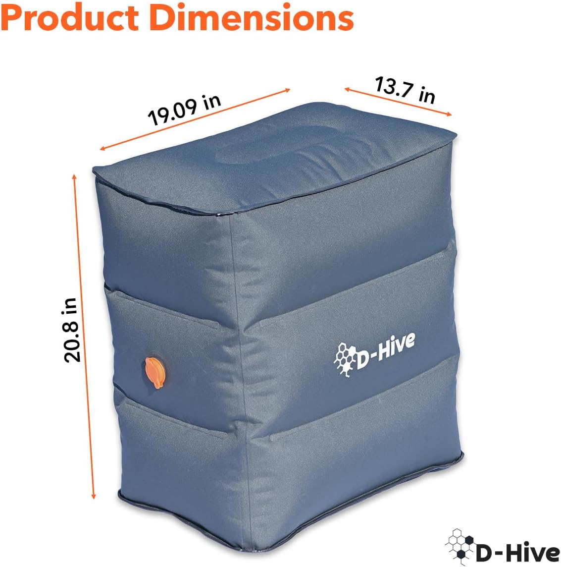 Colchón de coche complementario universal, soporte de colchón para SUV, taburete de soporte de base inflable para colchón de aire SUV, camping,