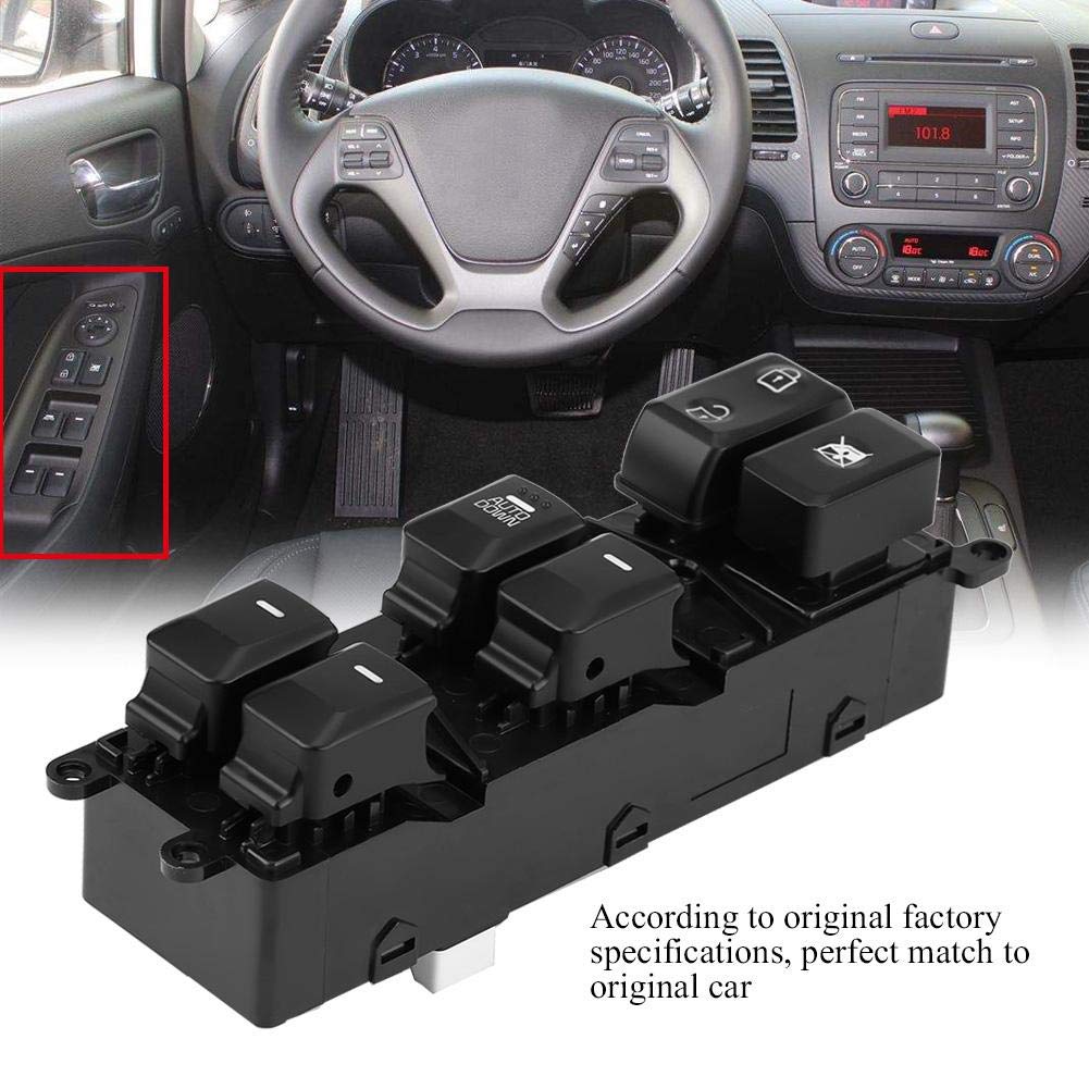 Para 2015 kia Optima Master Window Switch Gorgeri Power Window Switch Interruptor de control maestro de ventana eléctrica 93570-B5000 para KIA Forte