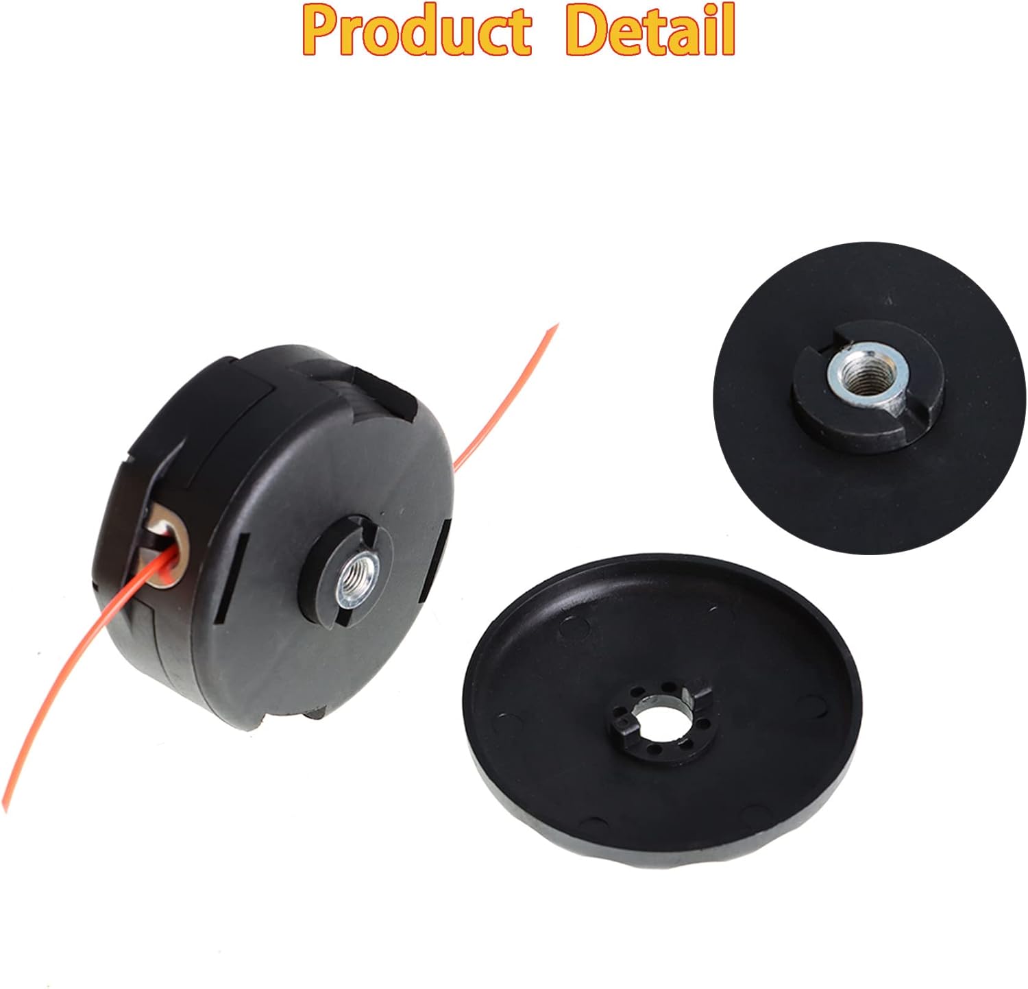 WFLNHB Paquete de 3 cabezales de repuesto para Echo Speed Feed 400 SRM225 SRM230 SRM-302 SRM-303 SRM-311 SRM-330 SRM-340 SRM-3110 SRM-3400 SRM-3410