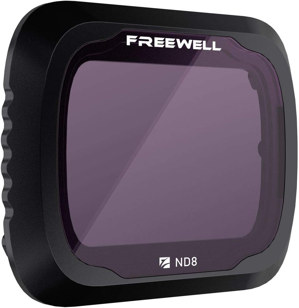 Freewell Filtro de lente de cámara ND8 de densidad neutra compatible con Mavic Air 2 Drone