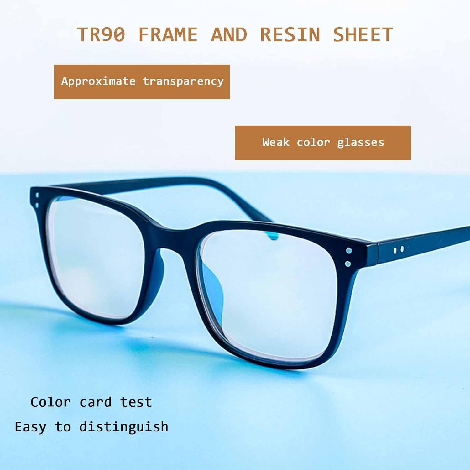 Gafas correctoras para daltónico, marco completo UV400, impermeables, universales, de lujo, Pilestone, rojo y verde, lentes daltónicos para hombres