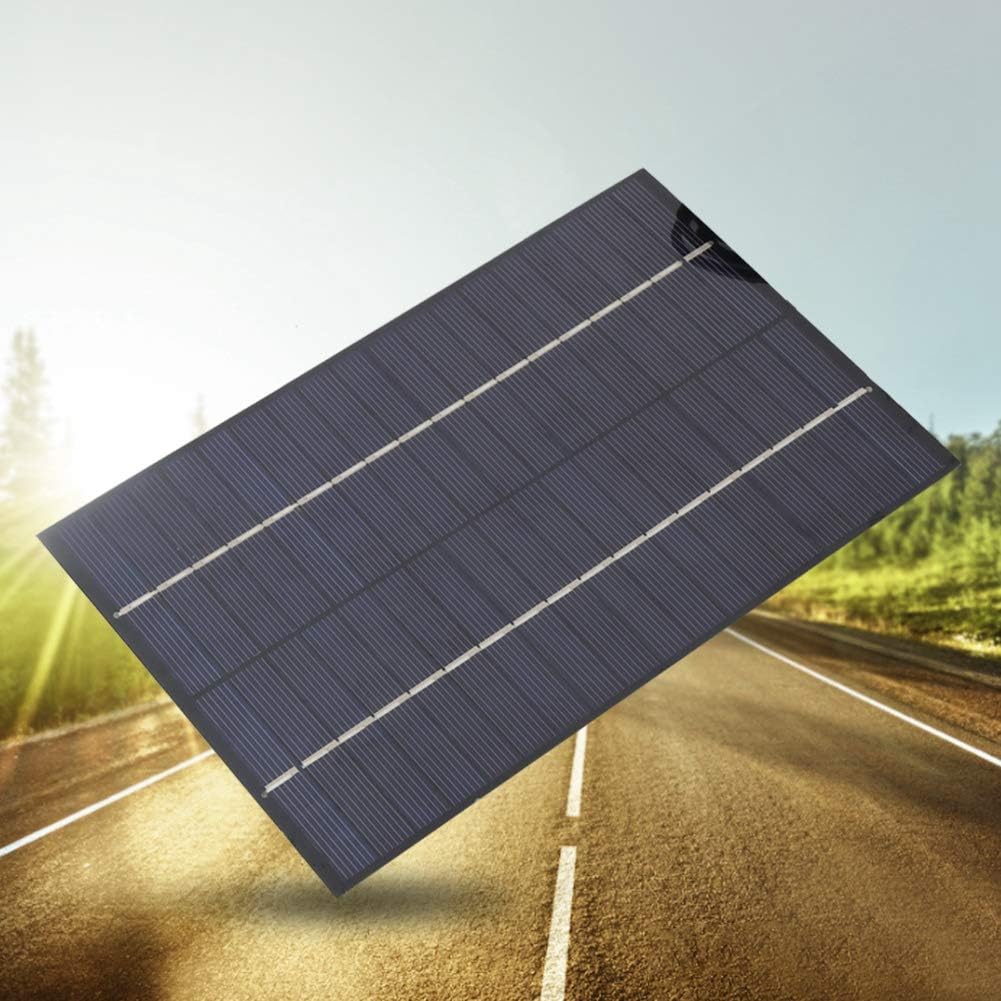 Solar Panel, 4.2W 18V Portable Efficient Polycrystalline Silicon Solar Cell Panel for DIY Power Charger, Energy Saving