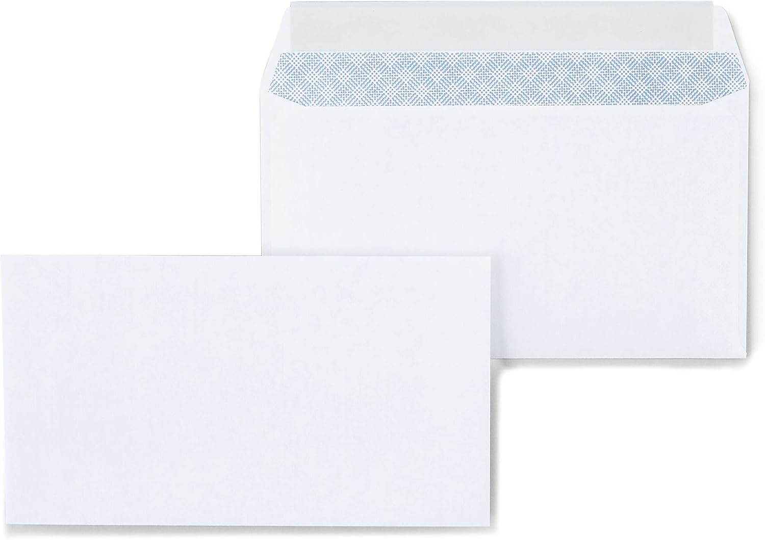 Staples Sobres comerciales tintados de seguridad autosellados #6 34, 3 58 pulgadas x 6 12 pulgadas, blanco, 150cartón (ST862999-CCVS)