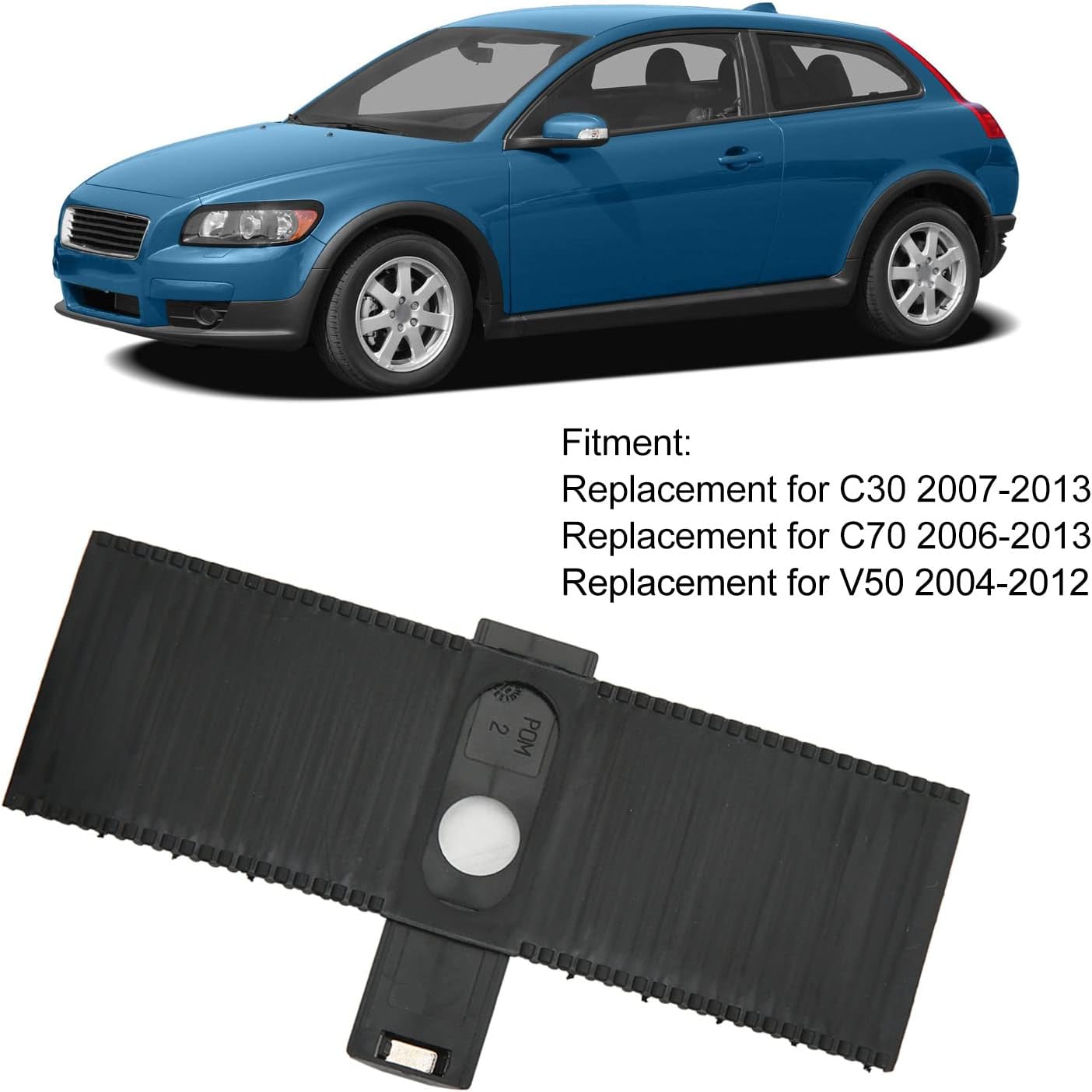 8699465 – Funda para consola de cambios de transmisión, accesorios de coche de repuesto para C30 C70 V50